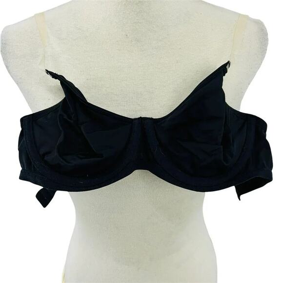 Lascana Underwire Unlined Women Black T Shirt Bra 34B - Picture 4 of 8